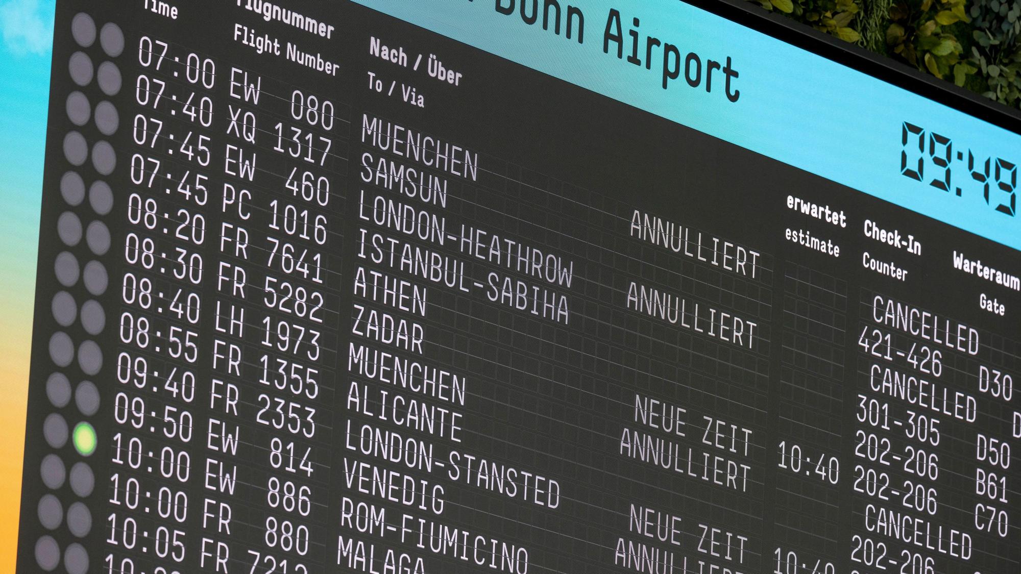 Hier läuft nicht immer alles glatt: Der Flughafen Köln/BonnThomas Banneyer