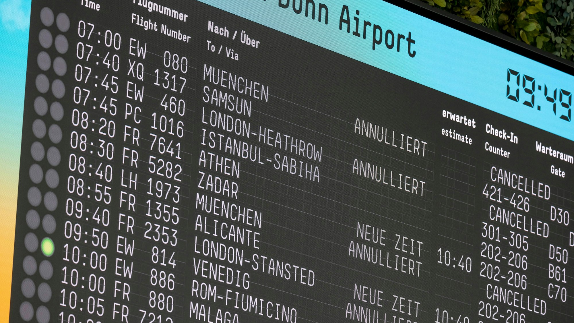 Hier läuft nicht immer alles glatt: Der Flughafen Köln/BonnThomas Banneyer