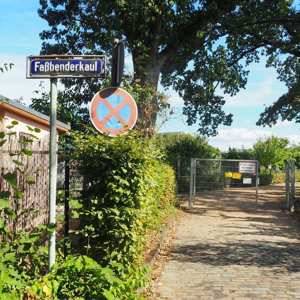 Gärten in der Kleingartenanlage Faßbenderkaul in Raderthal