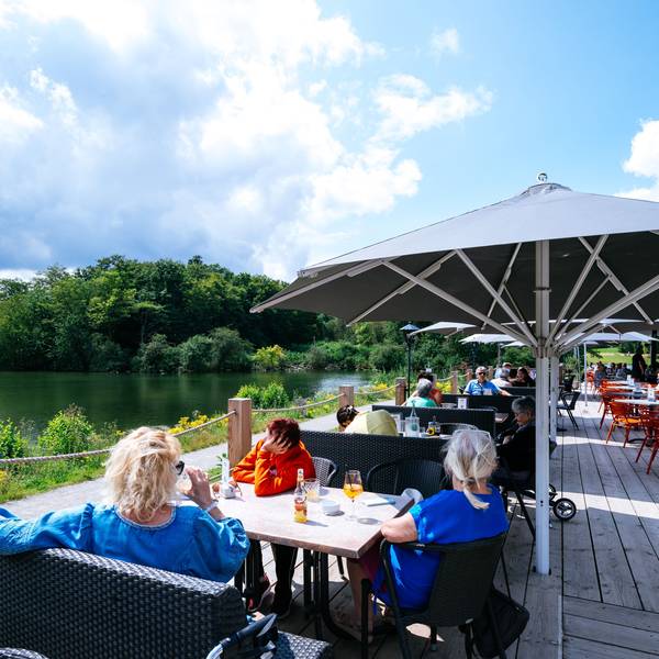 600 Plätze gibt es im Biergarten des Haus am See in Köln
