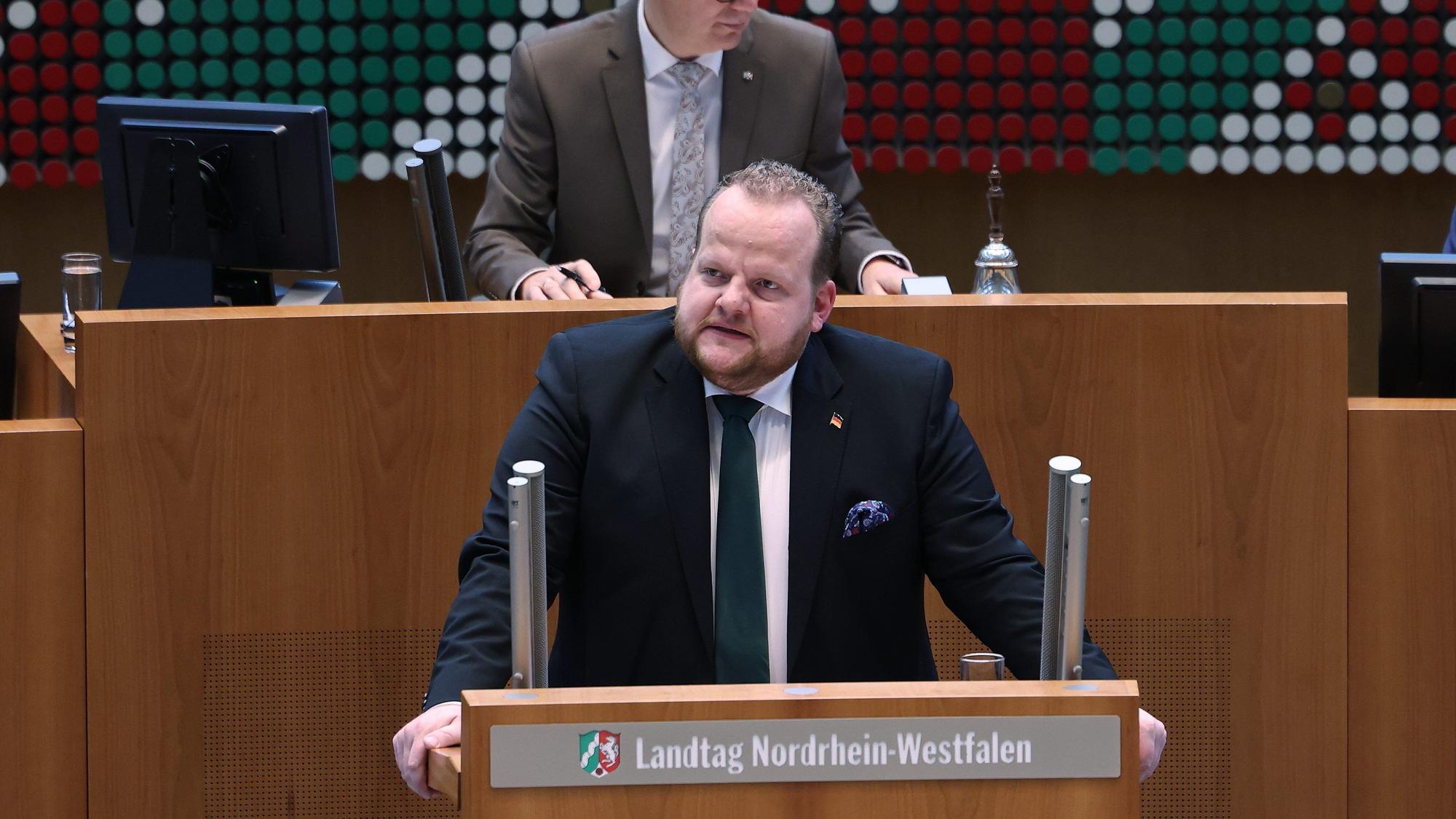 Düsseldorf: Sven W. Tritschler, AfD-Abgeordneter