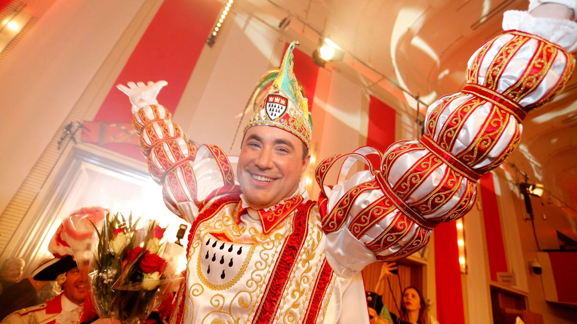 Prinz Marc bei der Prinzenproklamation 2019.