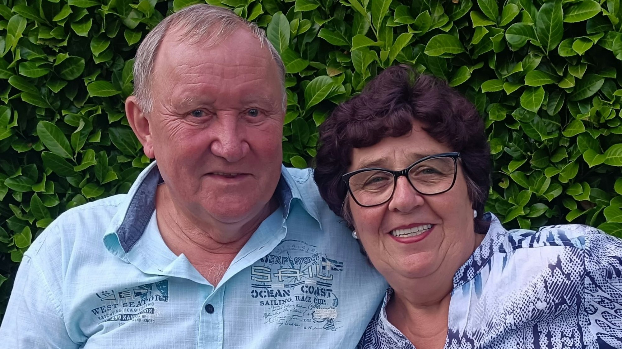 Das Ehepaar Halina und Janusch Nelischer.