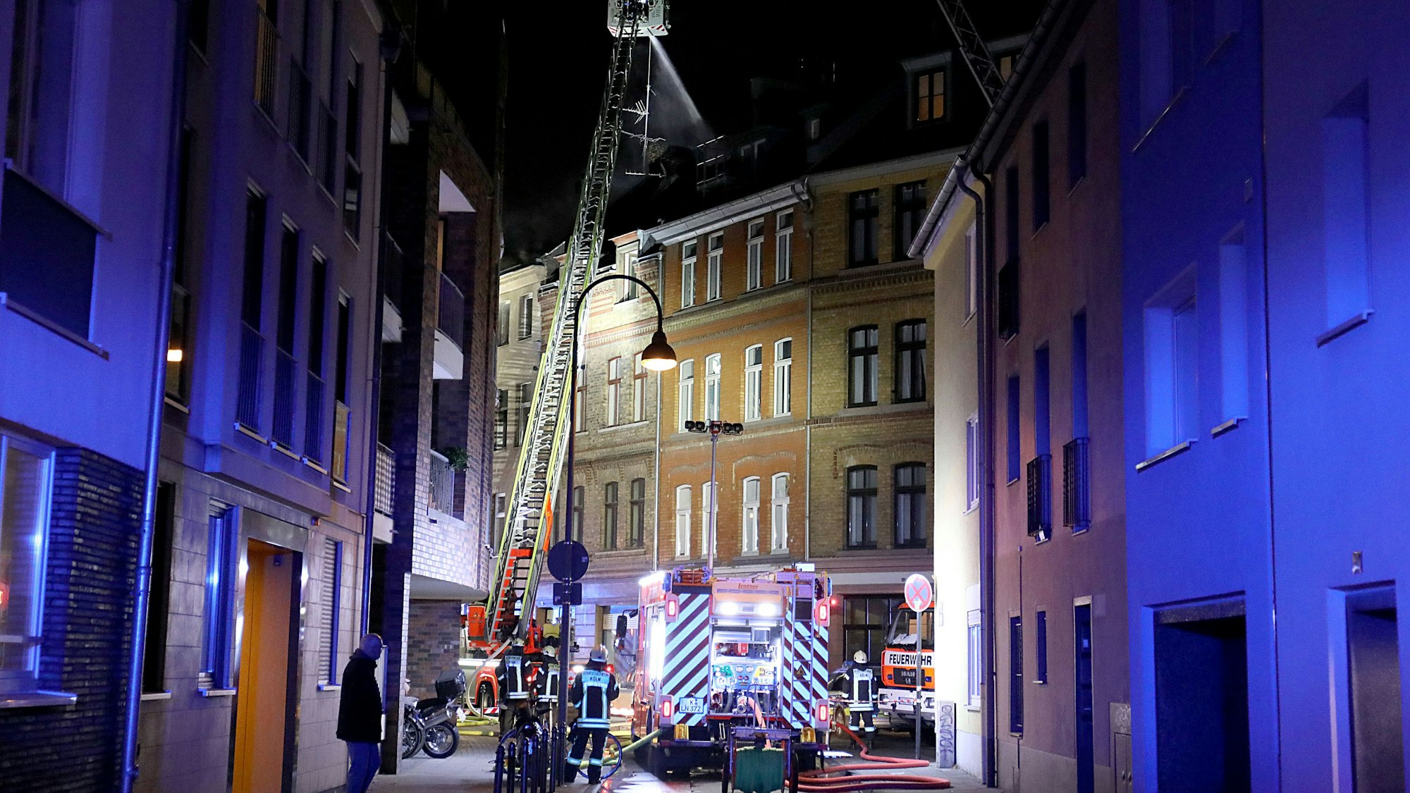 Bei dem Brand in der Südstadt 2018 starben zwei Menschen, mehrere wurden verletzt.