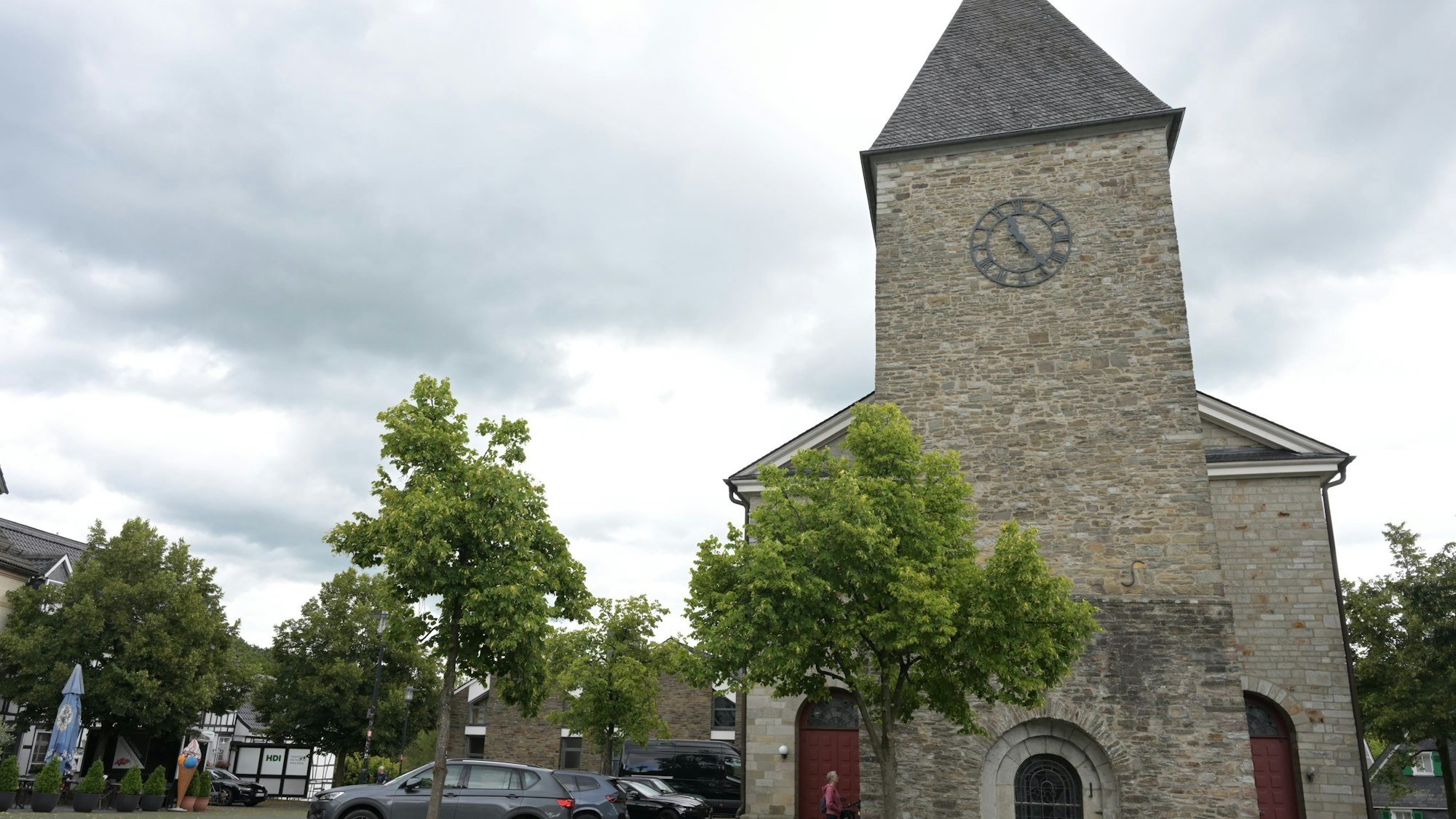 Das Foto zeigt den Kürtener Ortskern.