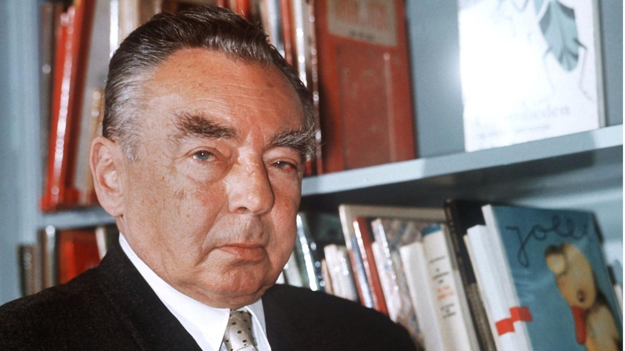 Der deutsche Schriftsteller Erich Kästner