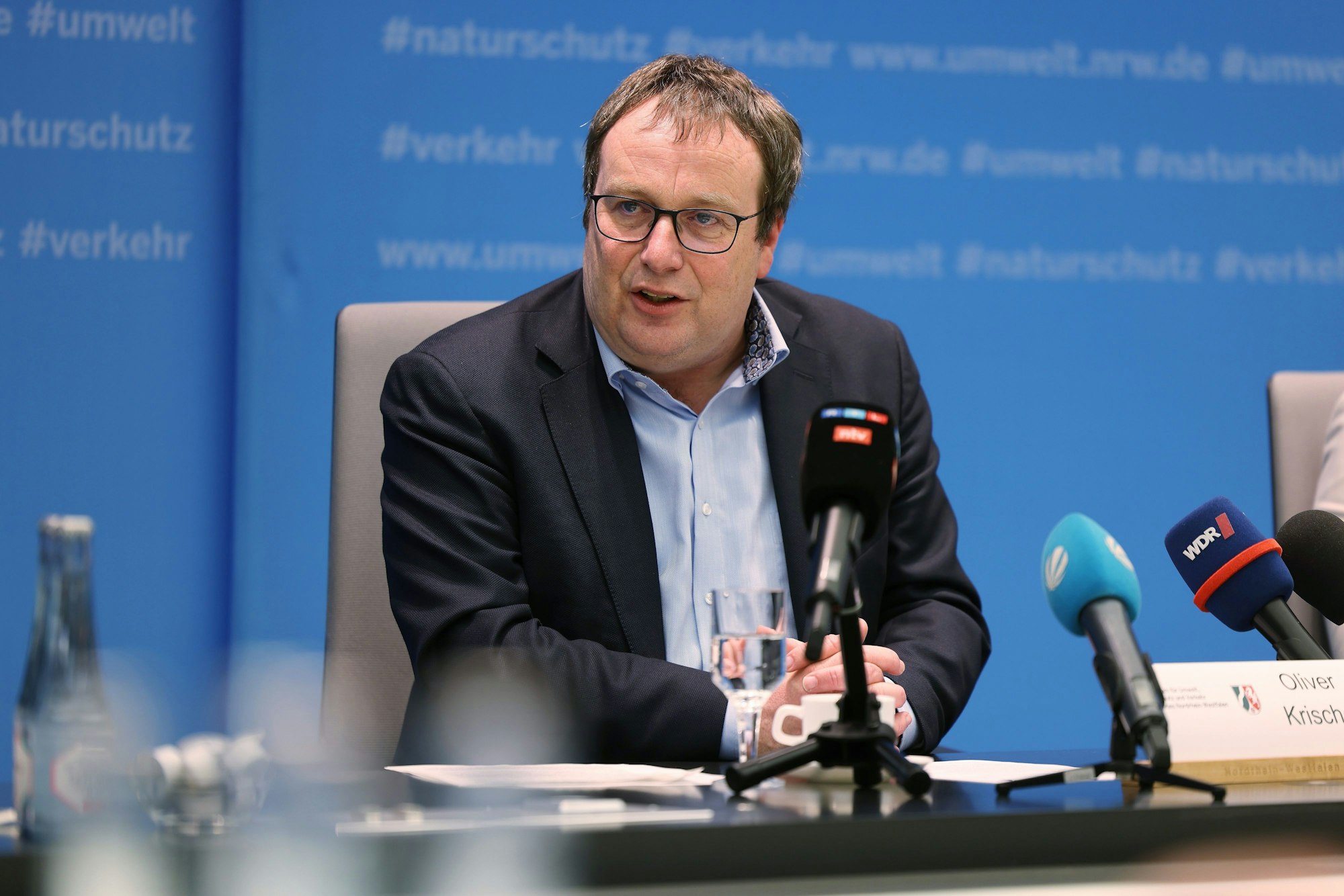 Düsseldorf: Oliver Krischer (Bündnis 90/Die Grünen), Verkehrsminister von Nordrhein-Westfalen