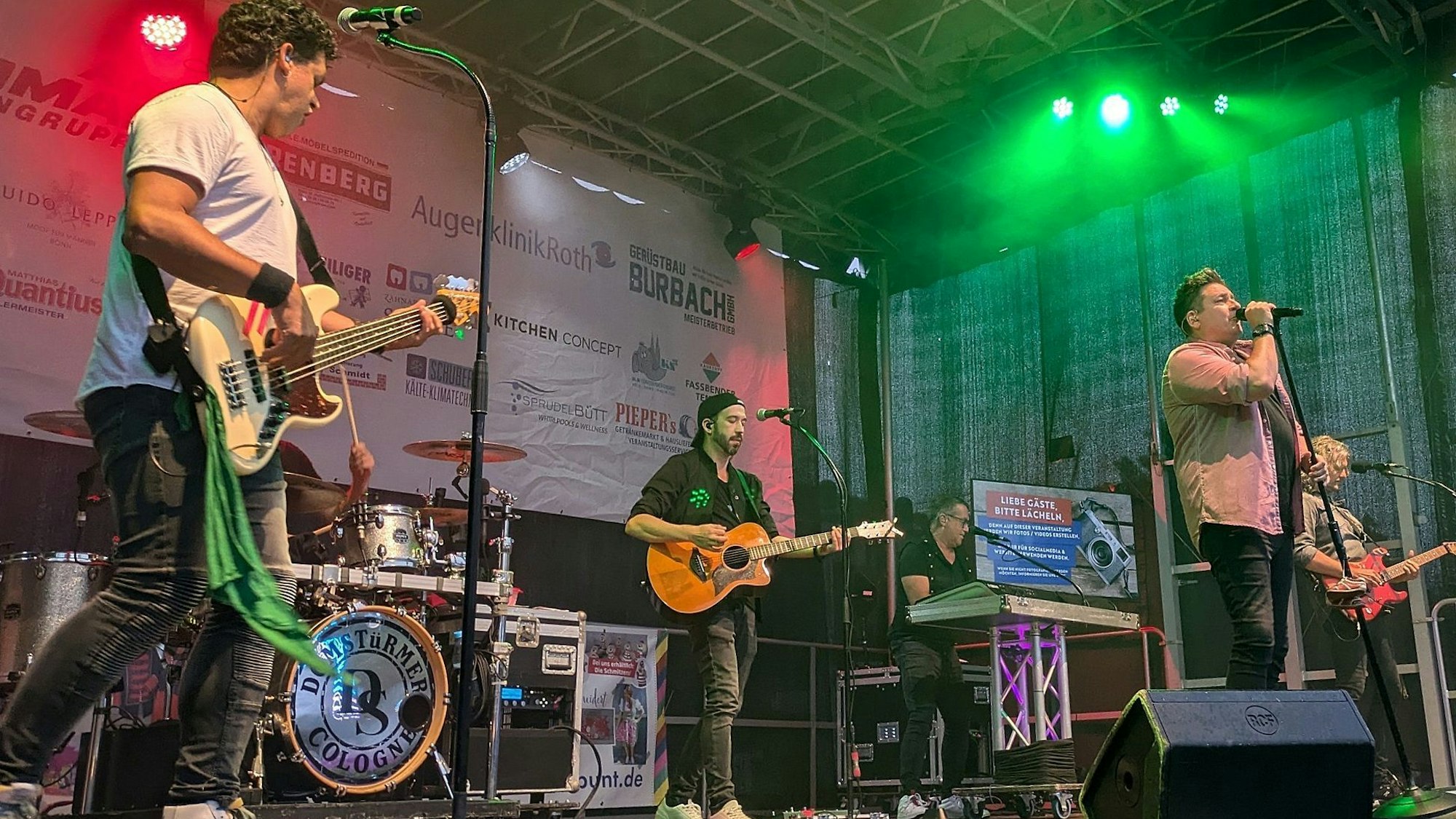 Auftritt der Domstürmer am Samstagabend.