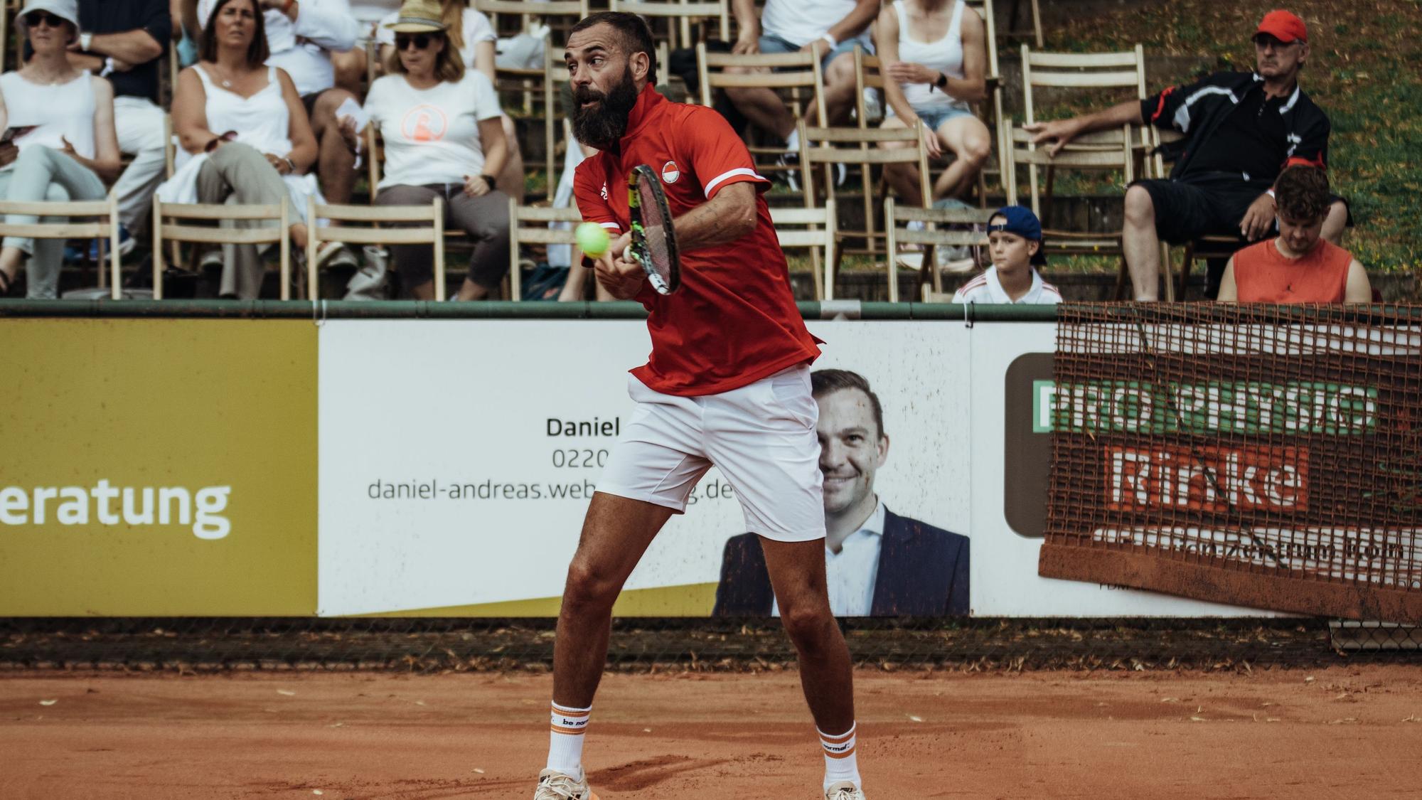 Benoit Paire vom Kölner THC Stadion RW