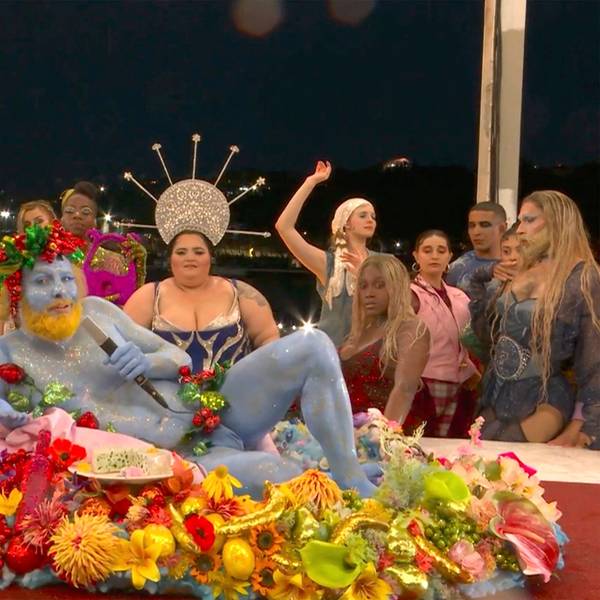 Viel diskutierte Szene bei der Olympia-Eröffnungsfeier: „Letztes Abendmahl“ oder doch nur Dionysos?