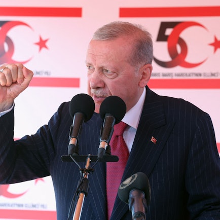 Der türkische Präsident Recep Tayyip Erdogan hat Israel gedroht.