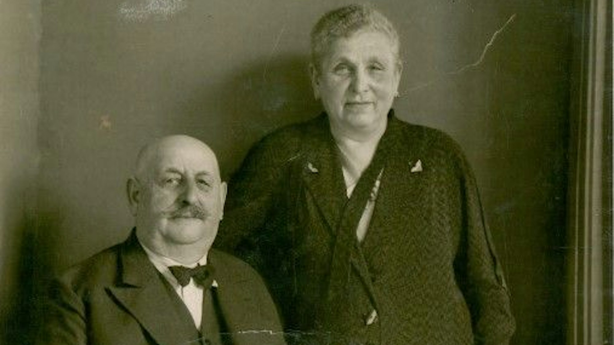 Jakob Stock und seine Frau Rosalia Stock