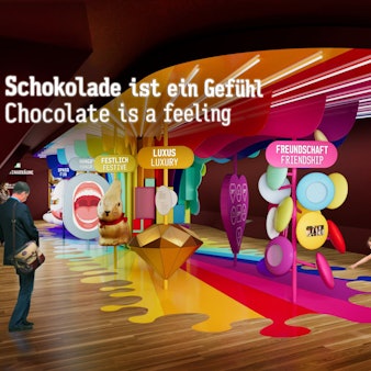 Die neue bunte Attraktion im Schokoladenmuseum soll noch im August eröffnen.