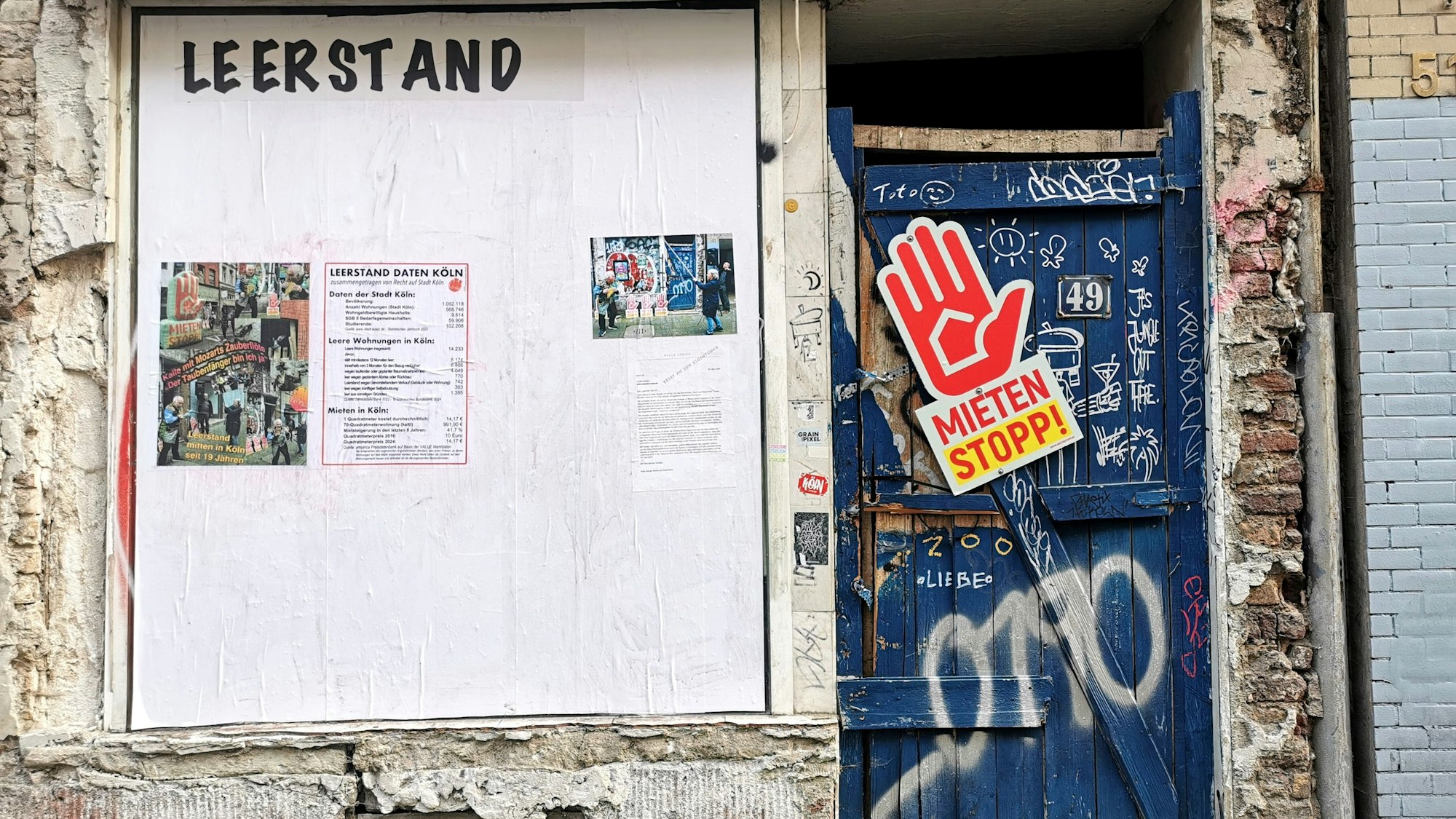 Leerstehendes Haus Weyerstraße 49