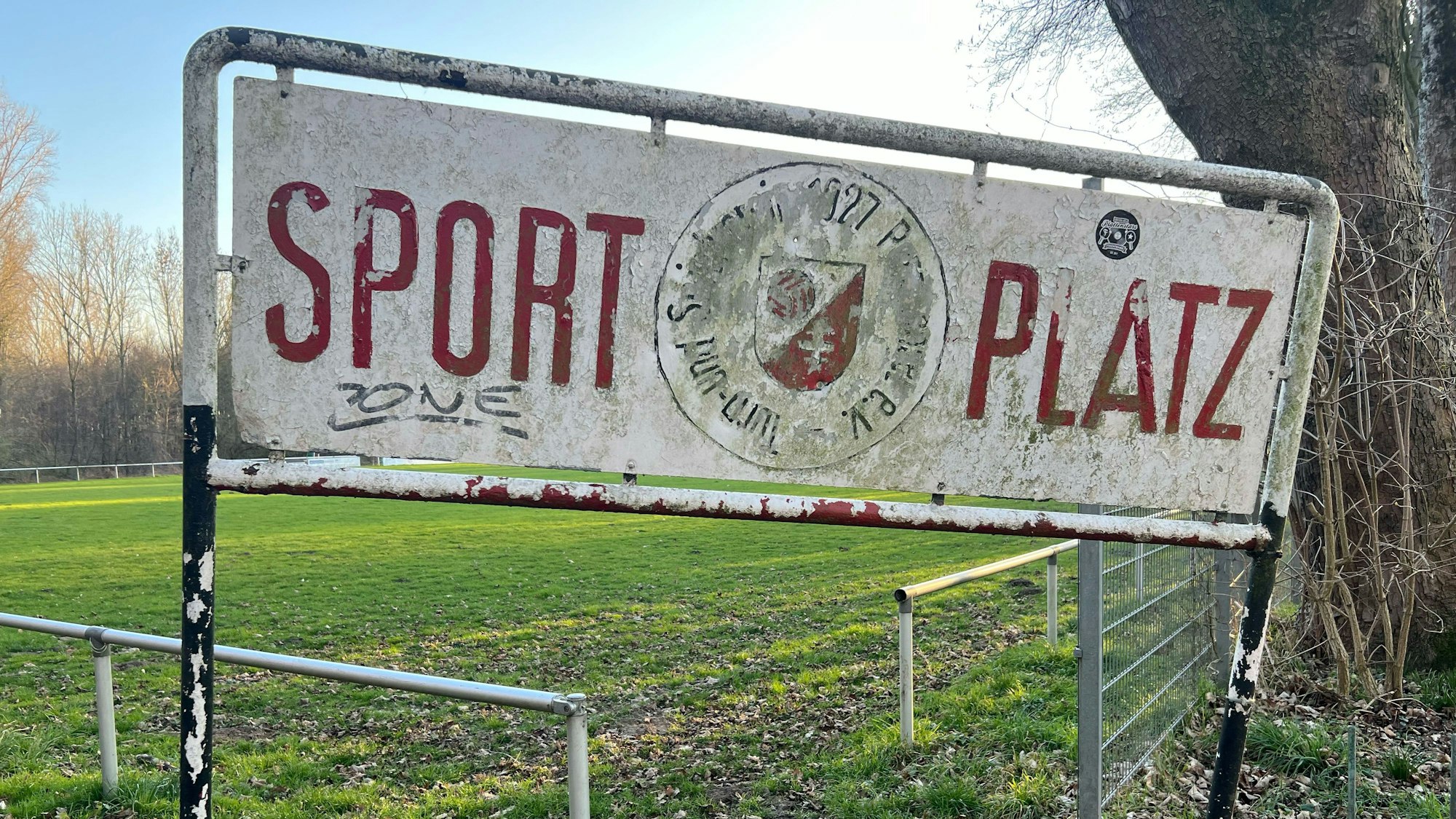 Sportplatz von TuS Langel in Porz-Langel