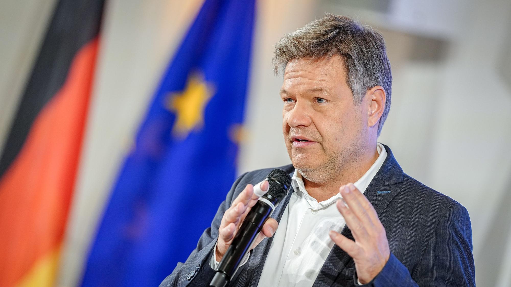 Robert Habeck (Bündnis 90/Die Grünen), Bundesminister für Wirtschaft und Klimaschutz. (Archivbild)