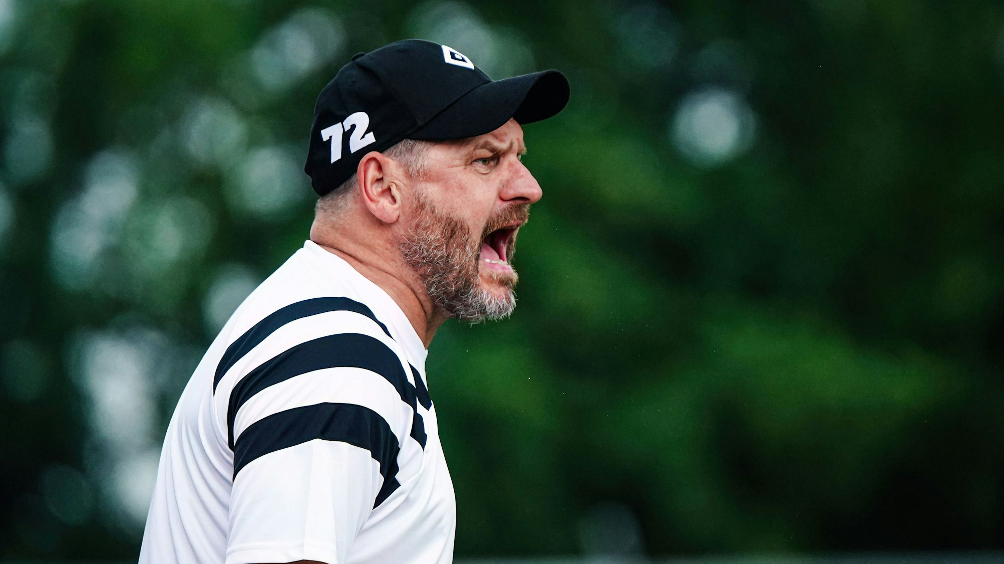 Trägt seit Februar die HSV-Raute: Der ehemalige FC-Trainer Steffen Baumgart.