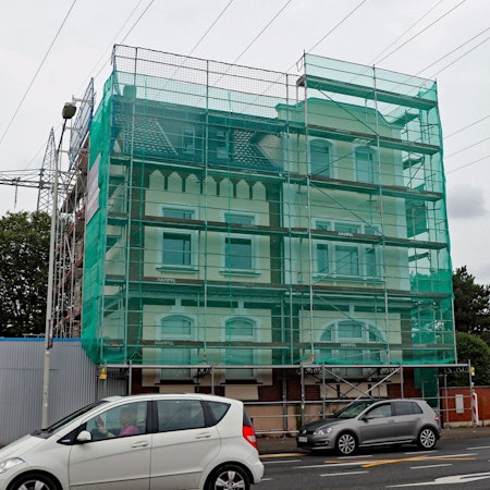 Das Bild zeigt die ehemalige Direktorenvilla am alten Wasserwerk in Frechen.