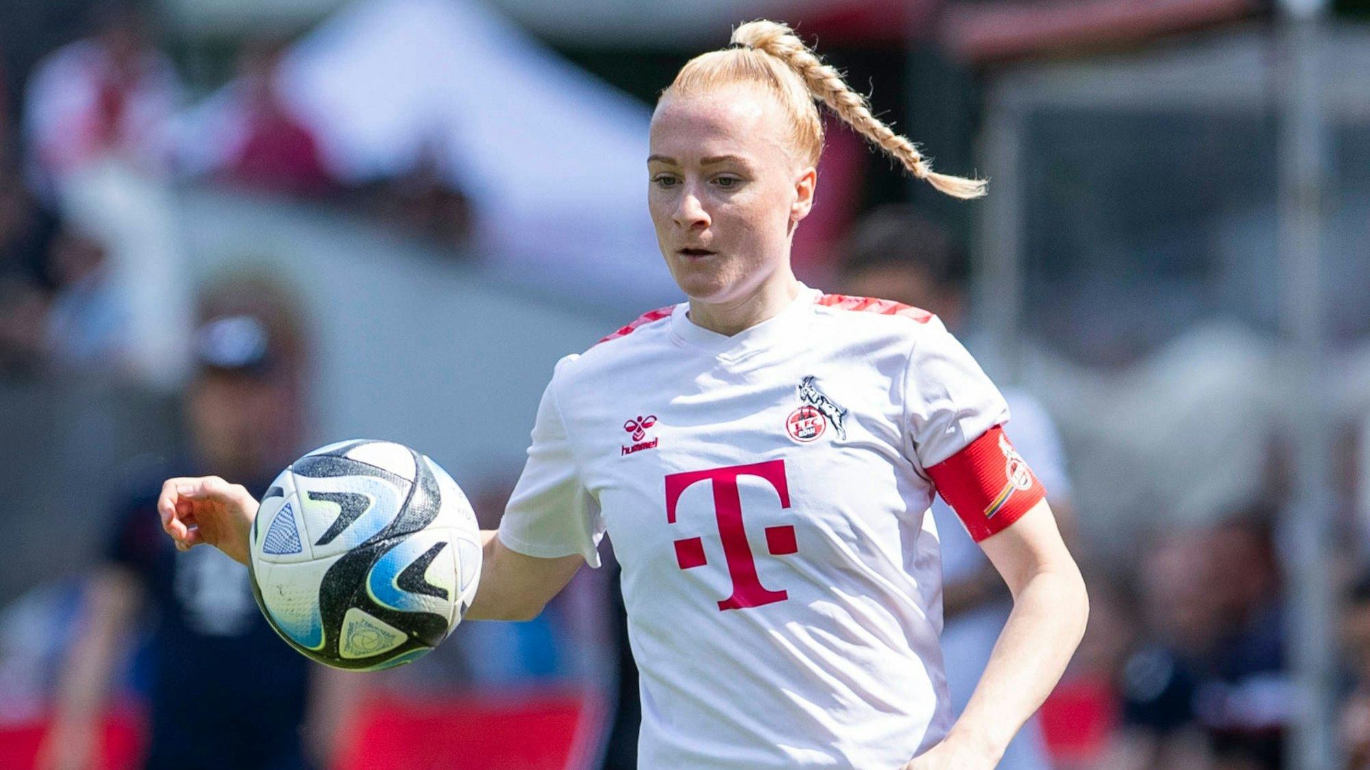 GOOGLE PIXEL Frauen-Bundesliga: 1. FC Köln - Eintracht Frankfurt, 20.05.2024 Anna Gerhardt 1. FC Köln, 21. GOOGLE PIXEL Frauen-Bundesliga, 1. FC Köln - Eintracht Frankfurt, 22. Spieltag, am 20.05.2024, Franz-Kremer-Stadion, Köln DFL regulations prohibit any use of photographs as image sequences and/or quasi-video *** GOOGLE PIXEL Frauen Bundesliga 1 FC Köln Eintracht Frankfurt, 20 05 2024 Anna Gerhardt 1 FC Köln, 21 GOOGLE PIXEL Frauen Bundesliga, 1 FC Köln Eintracht Frankfurt, 22 Spieltag, am 20 05 2024, Franz Kremer Stadion, Köln DFL regulations prohibit any use of photographs as image sequences and or quasi video Copyright: xBEAUTIFULxSPORTS/Meuselx