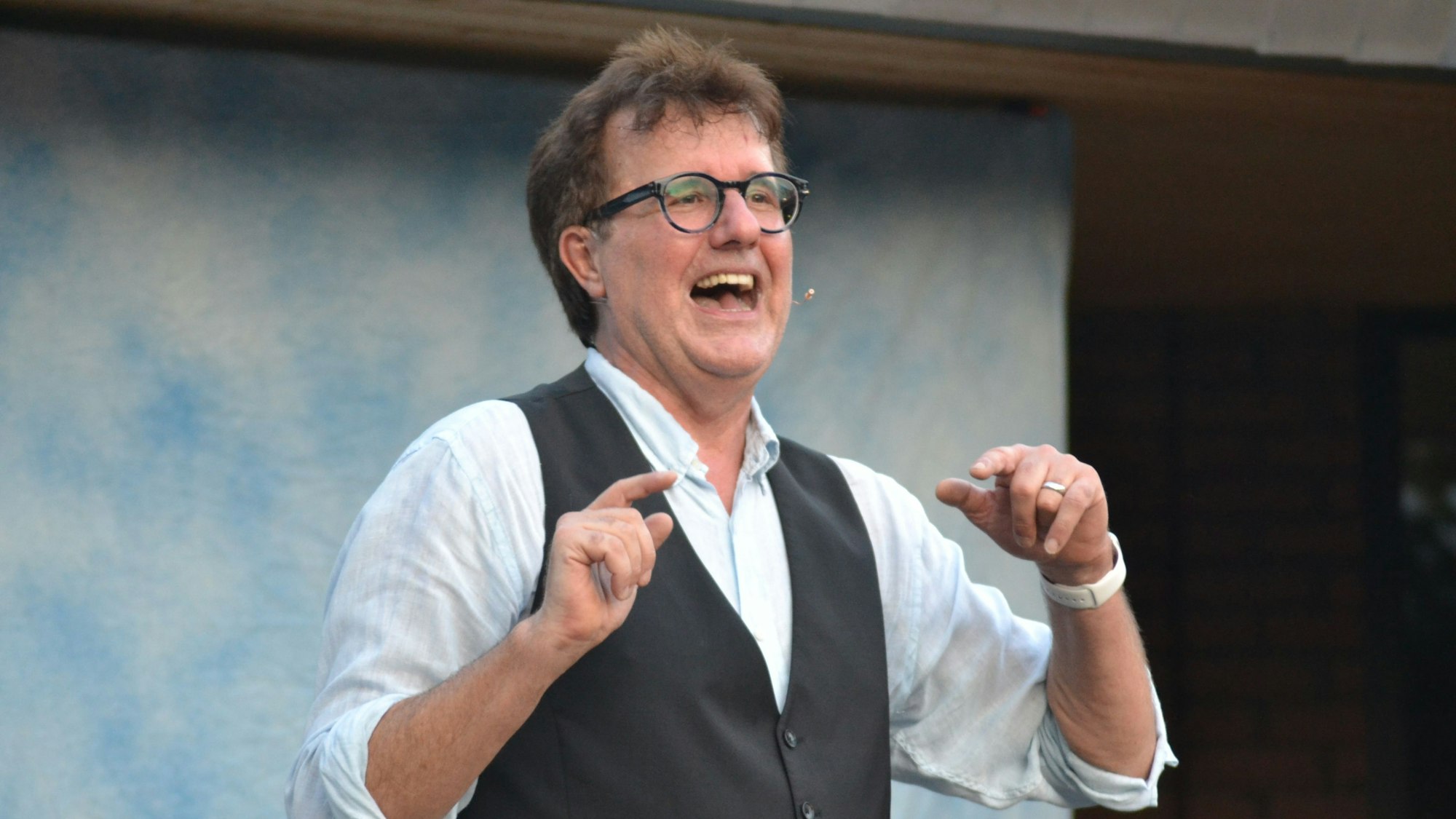 Für Kabarettist Christoph Brüske ist die Wahl ein demokratischer Pflichttermin.