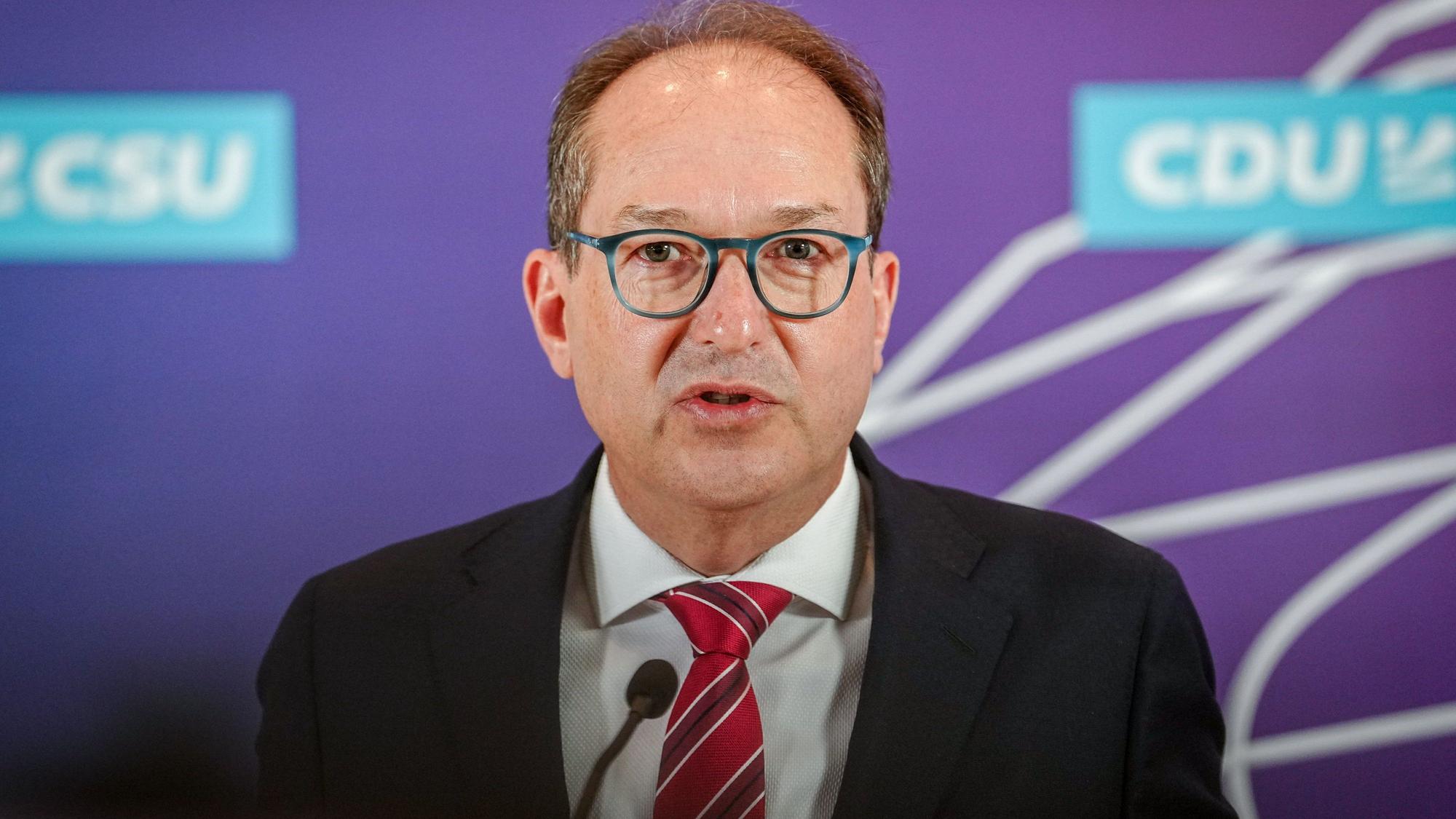 Alexander Dobrindt, CSU-Landesgruppenchef