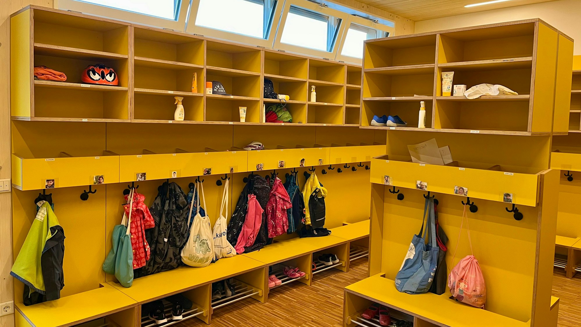 Innenansicht der Kita in Sträßchen.