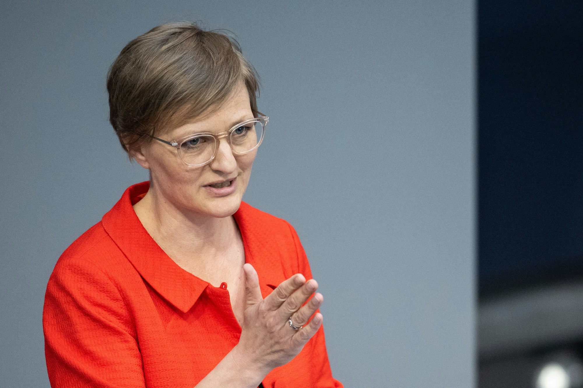 Berlin: Franziska Brantner (Grüne) spricht im Bundestag.