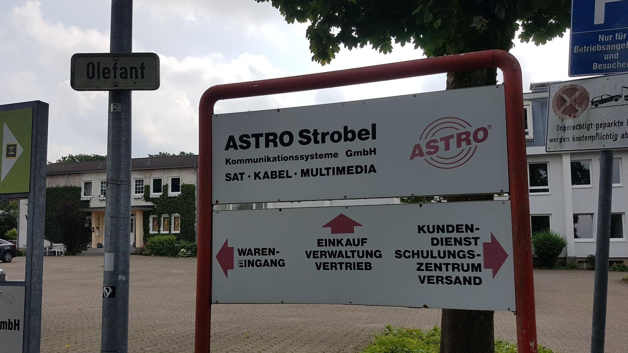 Die Firma Astro Strobel.