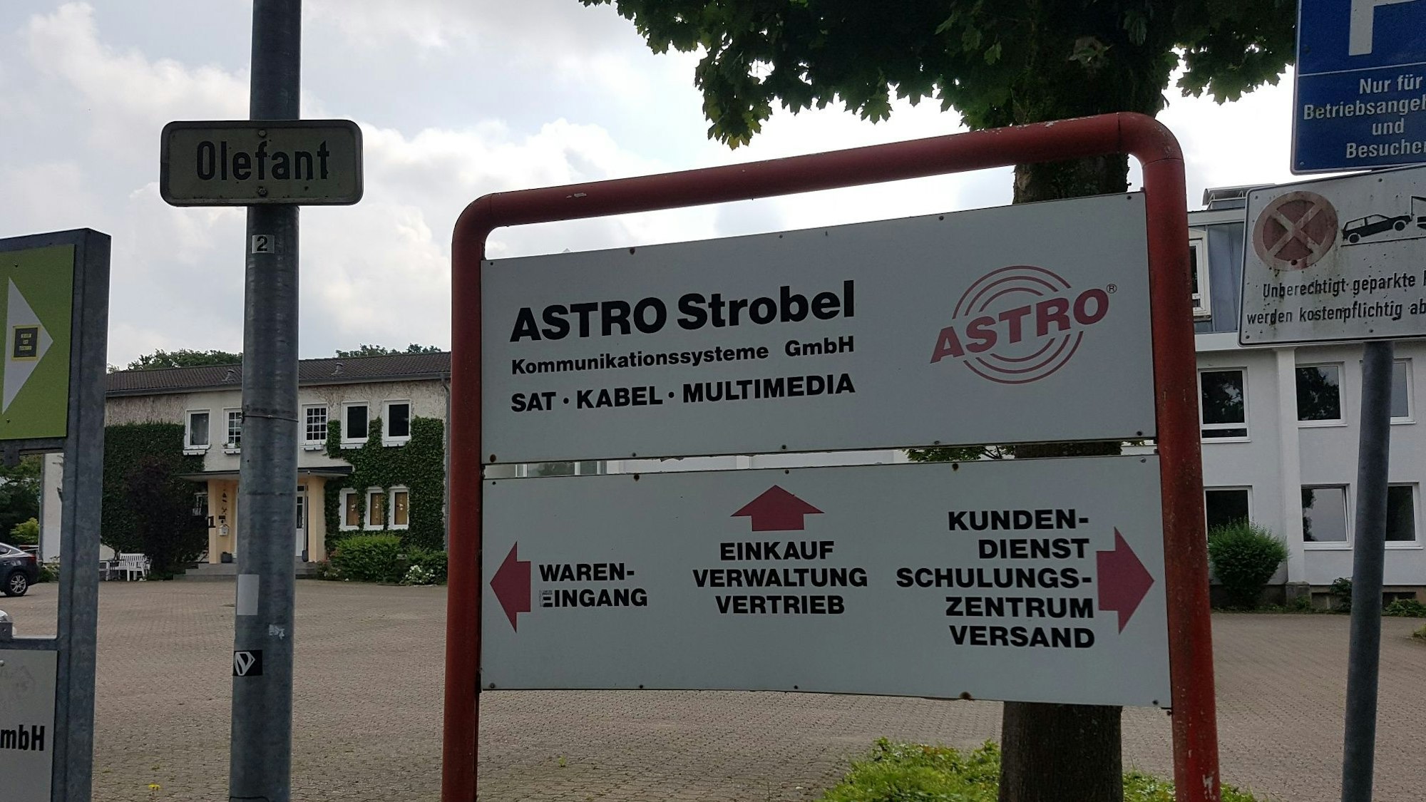 Die Firma Astro Strobel.