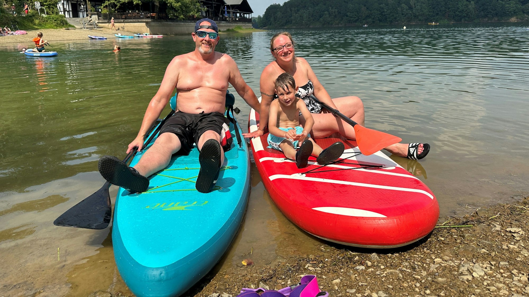 Sommer an der Bevertalsperre.