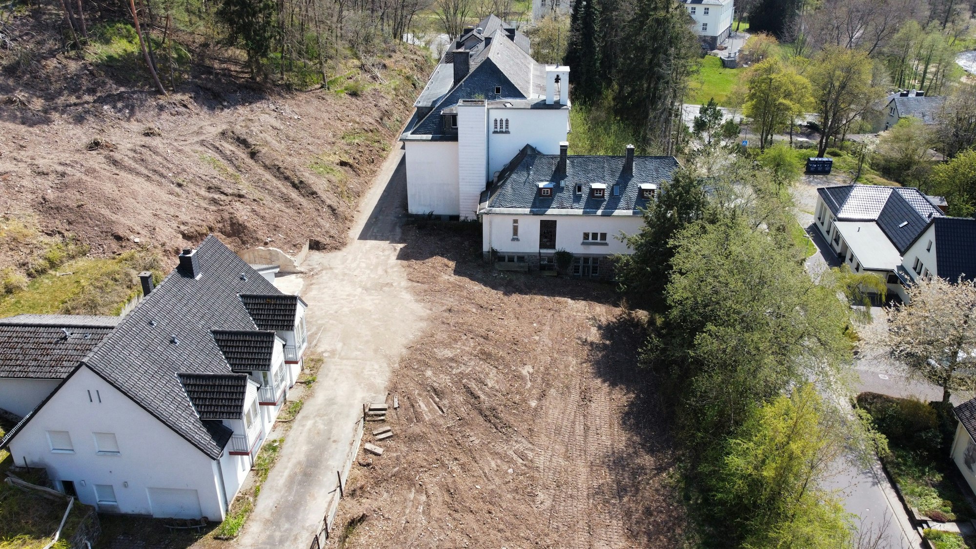 Blick auf das Anna-Klara-Haus in Schleiden