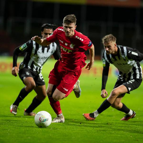 Regionalliga West, Fortuna Koeln - Borussia Moenchengladbach U23, 10.11.2023 Marvin Mika Fortuna Koeln, 11. Regionalliga West, Fortuna Koeln - Borussia Moenchengladbach U23, 15. Spieltag, am 10.11.2023, Suedstadion, Koeln DFL regulations prohibit any use of photographs as image sequences and/or quasi-video *** Regionalliga West, Fortuna Koeln Borussia Moenchengladbach U23, 10 11 2023 Marvin Mika Fortuna Koeln, 11 Regionalliga West, Fortuna Koeln Borussia Moenchengladbach U23, 15 Spieltag, am 10 11 2023, Suedstadion, Koeln DFL regulations prohibit any use of photographs as image sequences and or quasi video Copyright: xBEAUTIFULxSPORTS/Meuselx