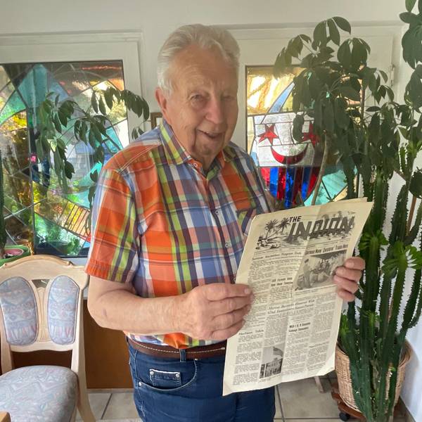 Am 25. August 1959 erschien auf der Titelseite der kubanischen Zeitung „The Indian“ ein Foto, das auch den Gummersbacher Dieter Birkenbeul zeigt. Auf dem Foto hält er das Blatt in den Händen.