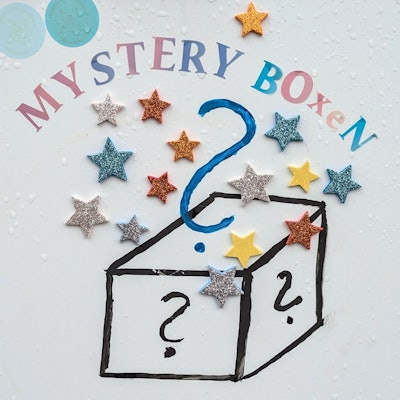 4. August 2024. Bornheim-Waldorf. Was steckt wohl drin in den Mystery Boxen?. Foto: Frank Engel-Strebel