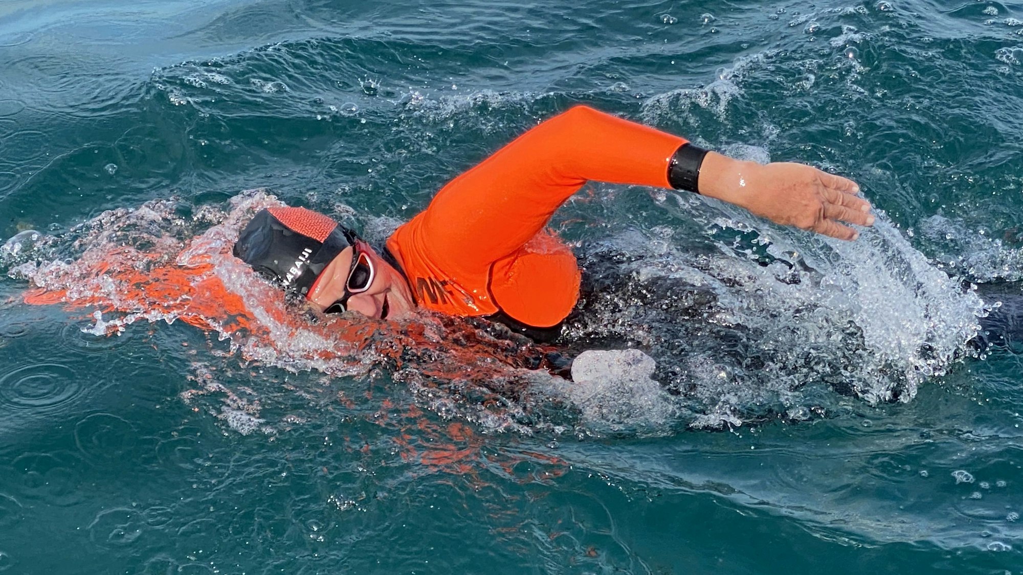 Extremschwimmer Hans Fuhrmann im Ärmelkanal