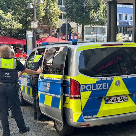 Der Tatort der Amokfahrt am Alter Markt