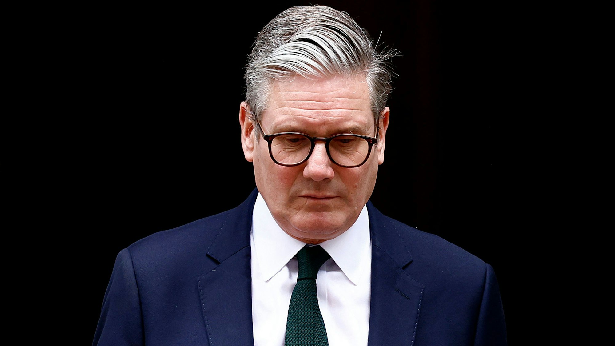 Premierminister Keir Starmer hat ein hartes Durchgreifen gegen die Randale angekündigt.