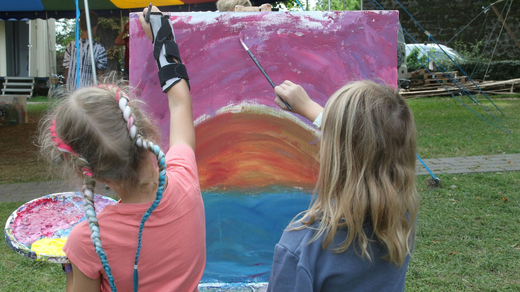 Kreativität wird gefördert und gefordert.