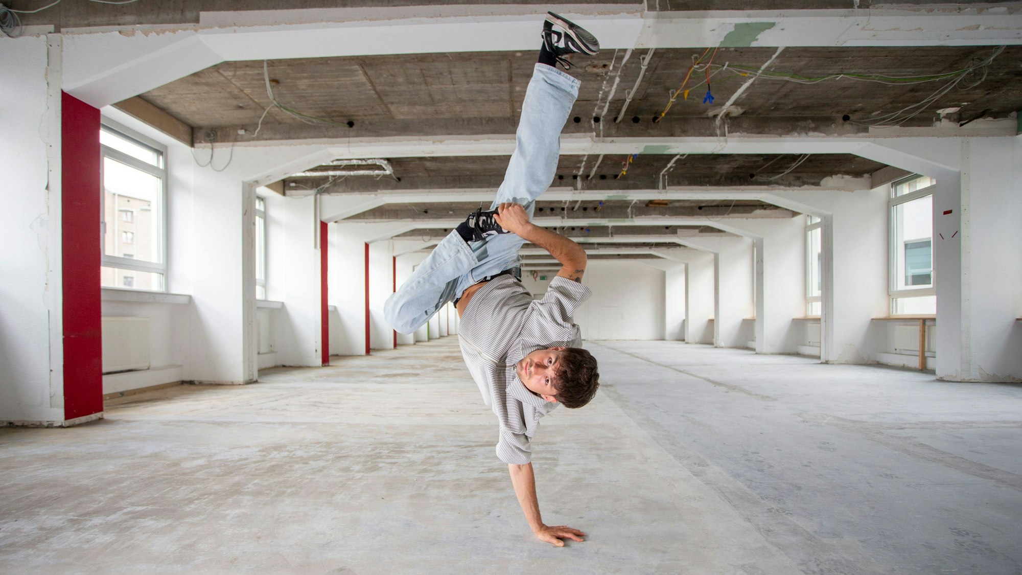 Breakdancer Mario Eckel.