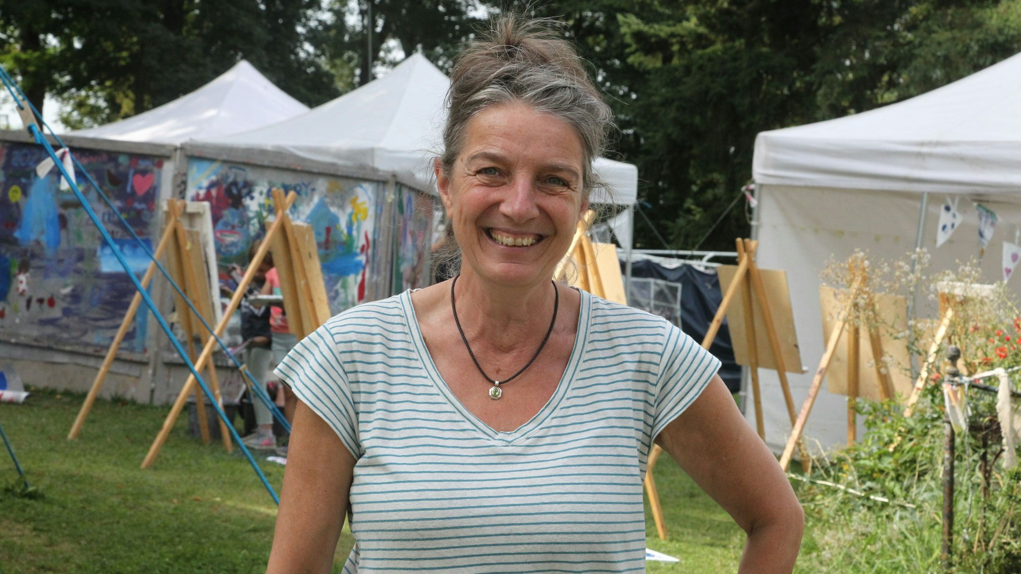 Martina Clasen leitet die Zukunftswerkstatt.