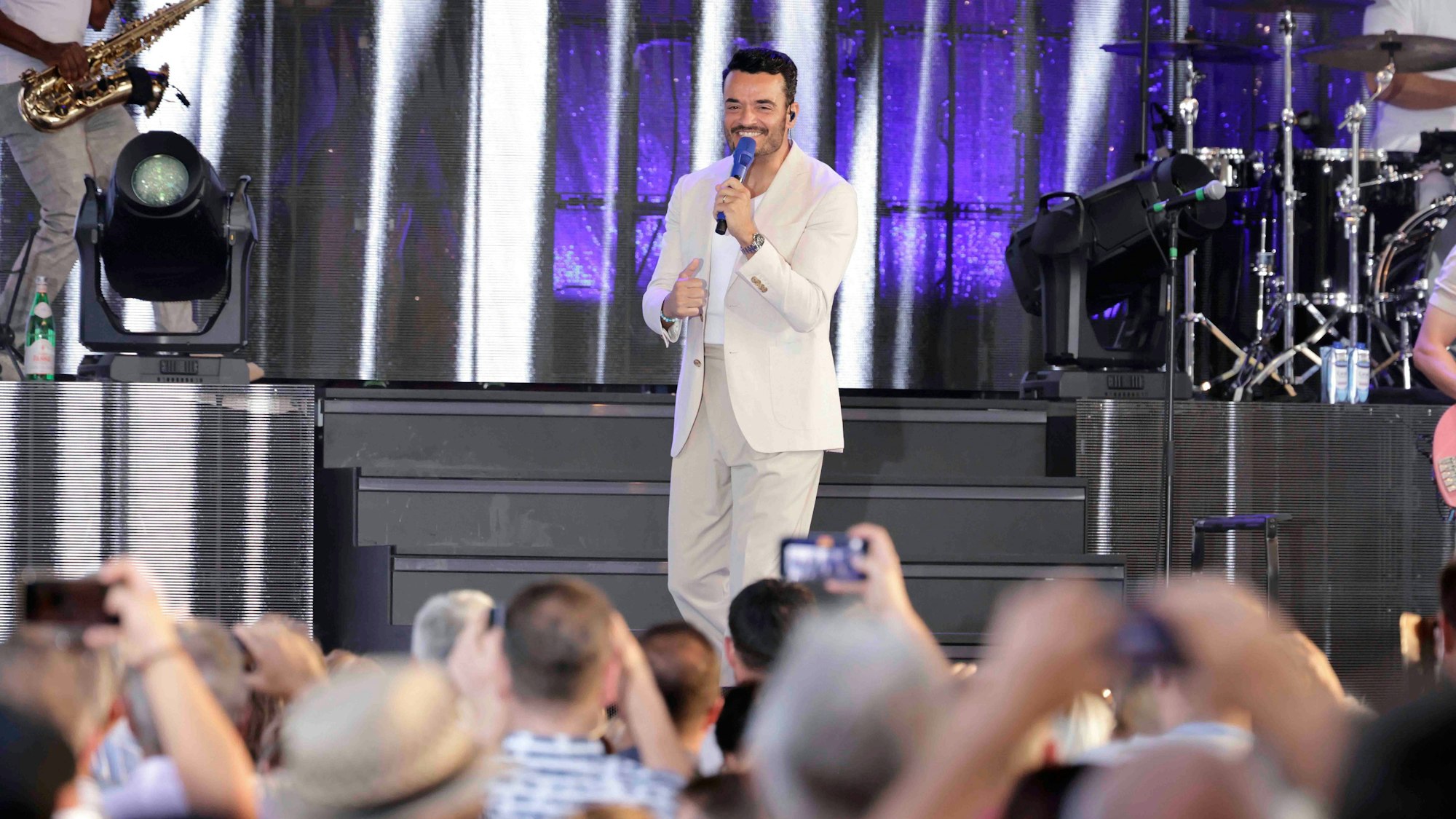 Giovanni Zarrella im Tanzbrunnen.