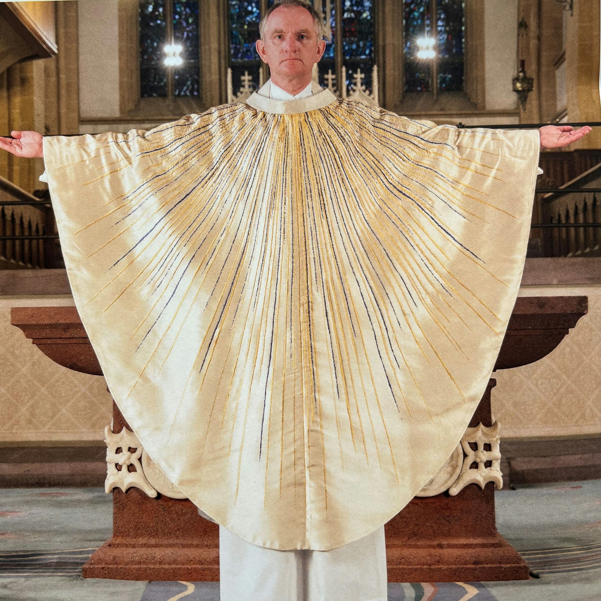 Das Pfauen-Ornat war ein Meisterstück Strackes