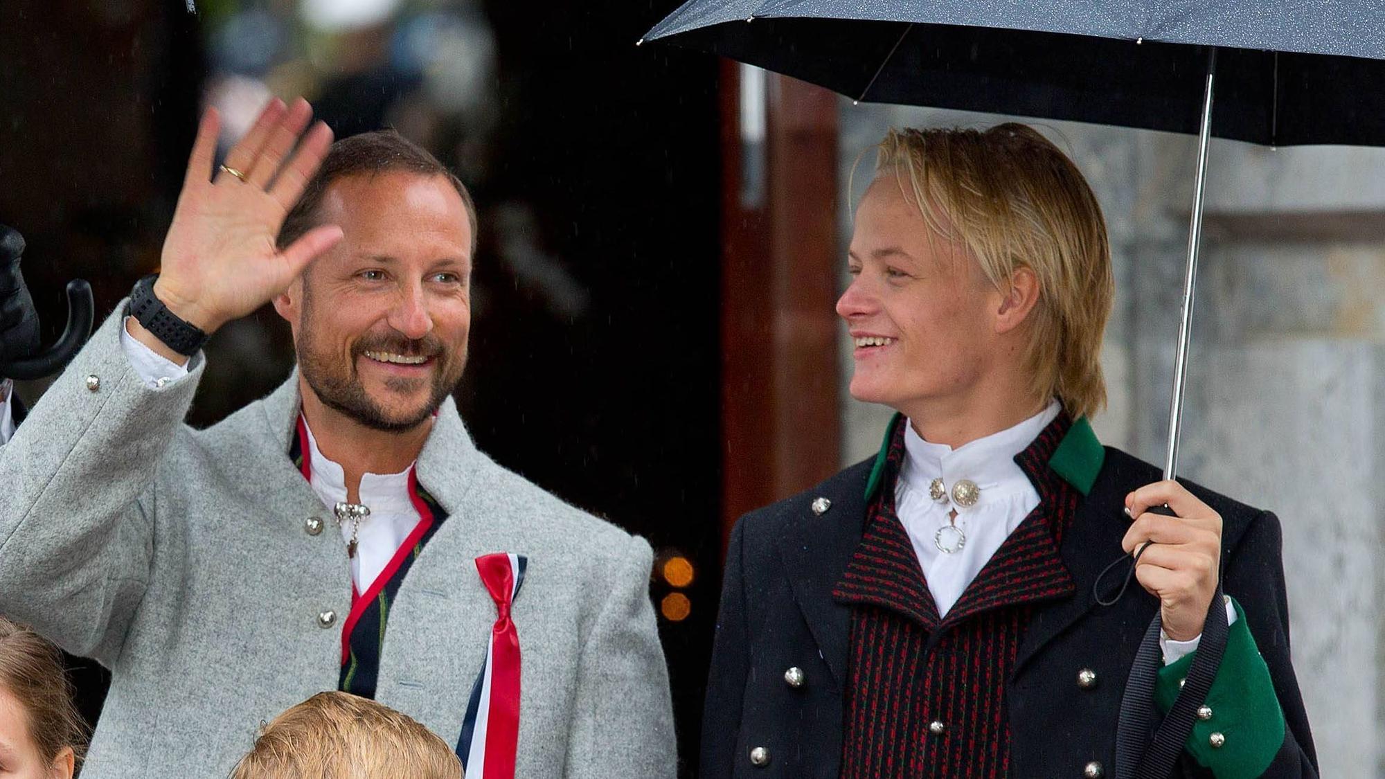 Kronprinz Haakon und Marius Borg Høiby.