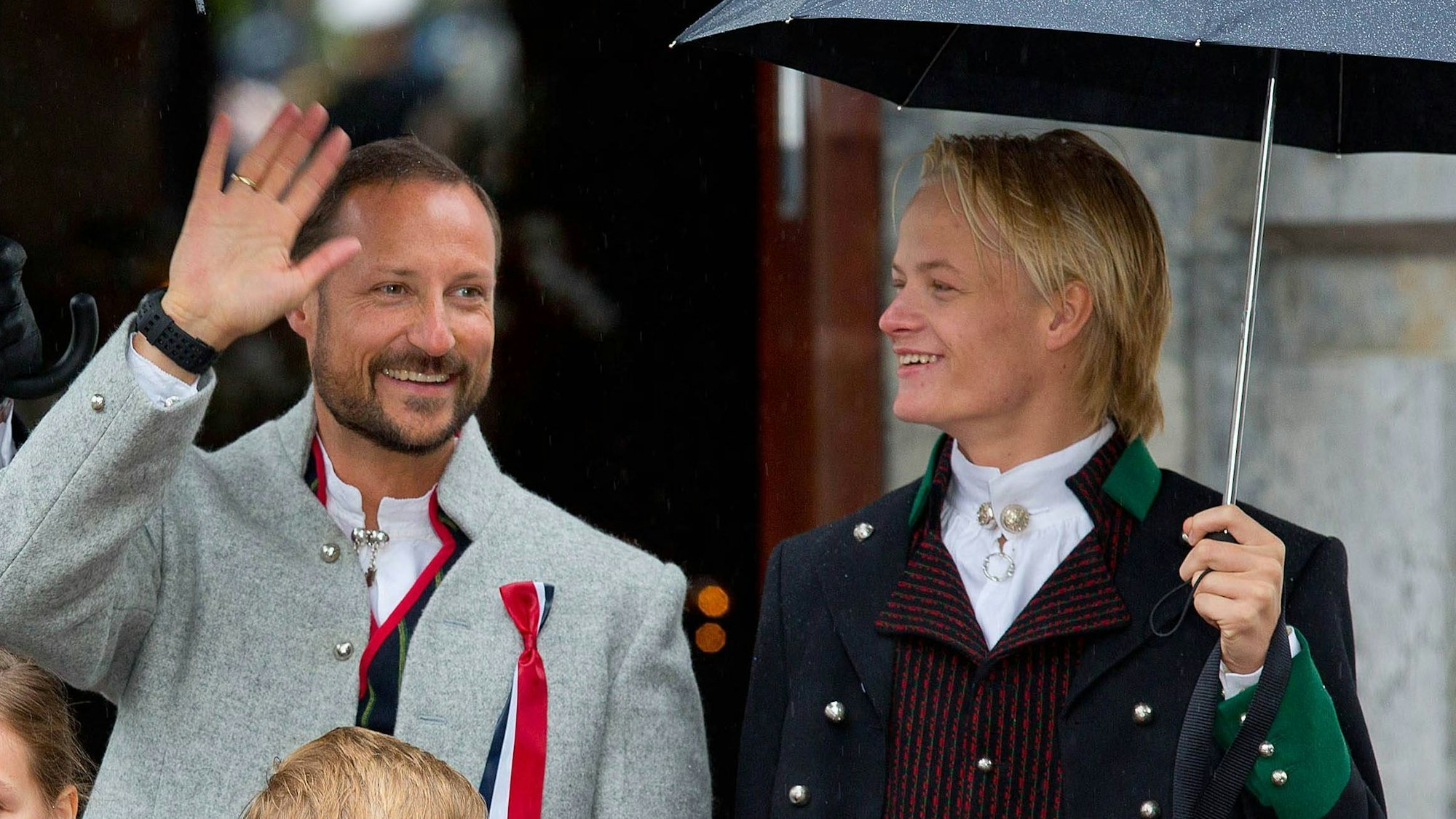 Kronprinz Haakon und Marius Borg Høiby.