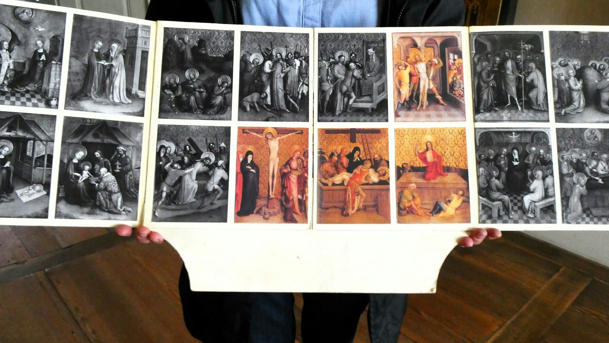 Bilder eines Altars.