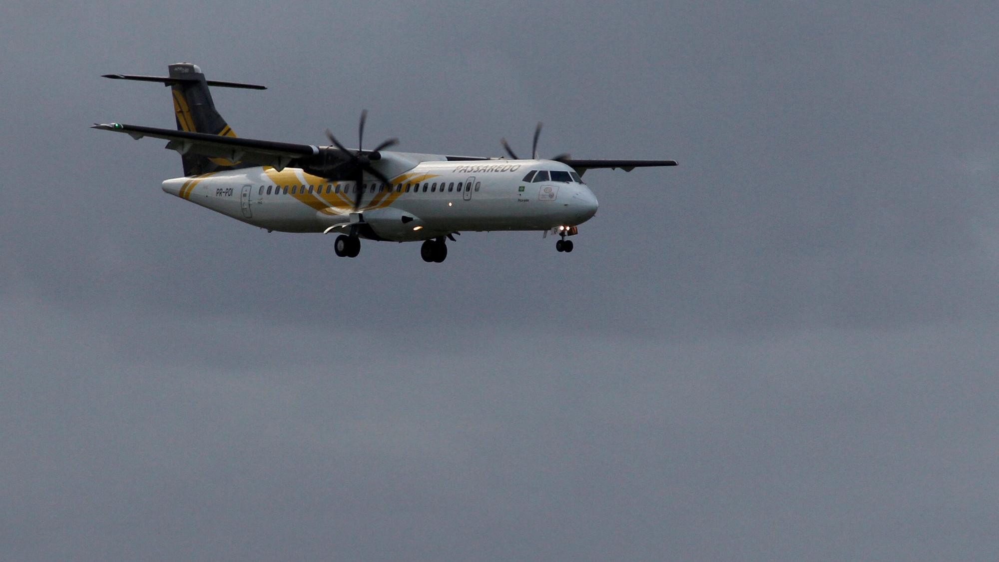 Bei dem Flugzeugabsturz in Brasilien soll es sich um eine Maschine des Typs ATR 72 handeln. (Archivbild)