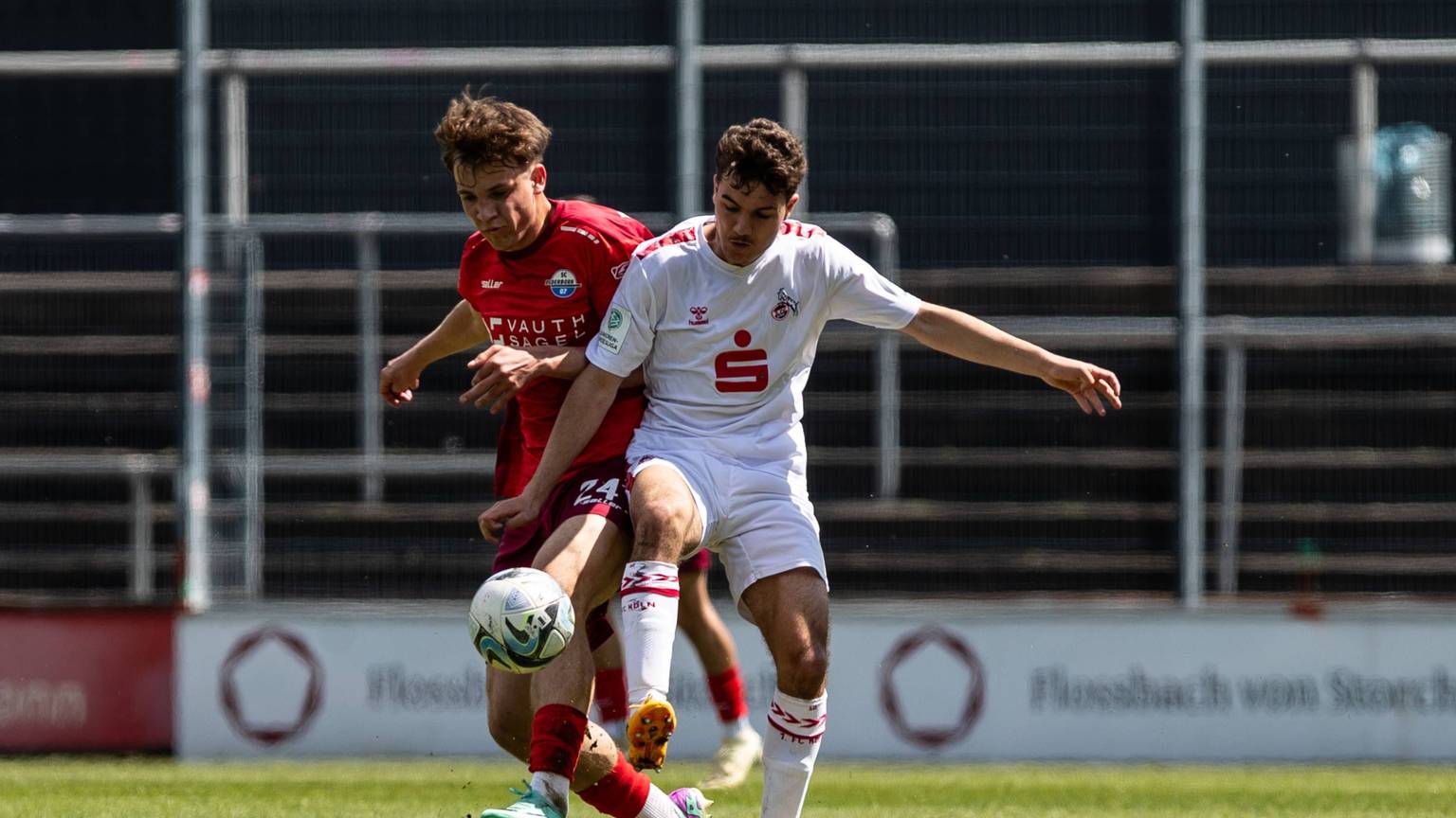 A-Junioren Bundesliga West: 1.FC Koeln U19 - SC Paderborn 07 U19, 05.05.2024 Etienne Borie 1.FC Köln U19, 10 A-Junioren Bundesliga West: 1.FC Koeln U19 - SC Paderborn 07 U19, Franz-Kremer-Stadion, 05.05.2024 *** A Junioren Bundesliga West 1 FC Koeln U19 SC Paderborn 07 U19, 05 05 2024 Etienne Borie 1 FC Köln U19, 10 A Junioren Bundesliga West 1 FC Koeln U19 SC Paderborn 07 U19, Franz Kremer Stadion, 05 05 2024 Copyright: xBEAUTIFULxSPORTS/Buriakovx