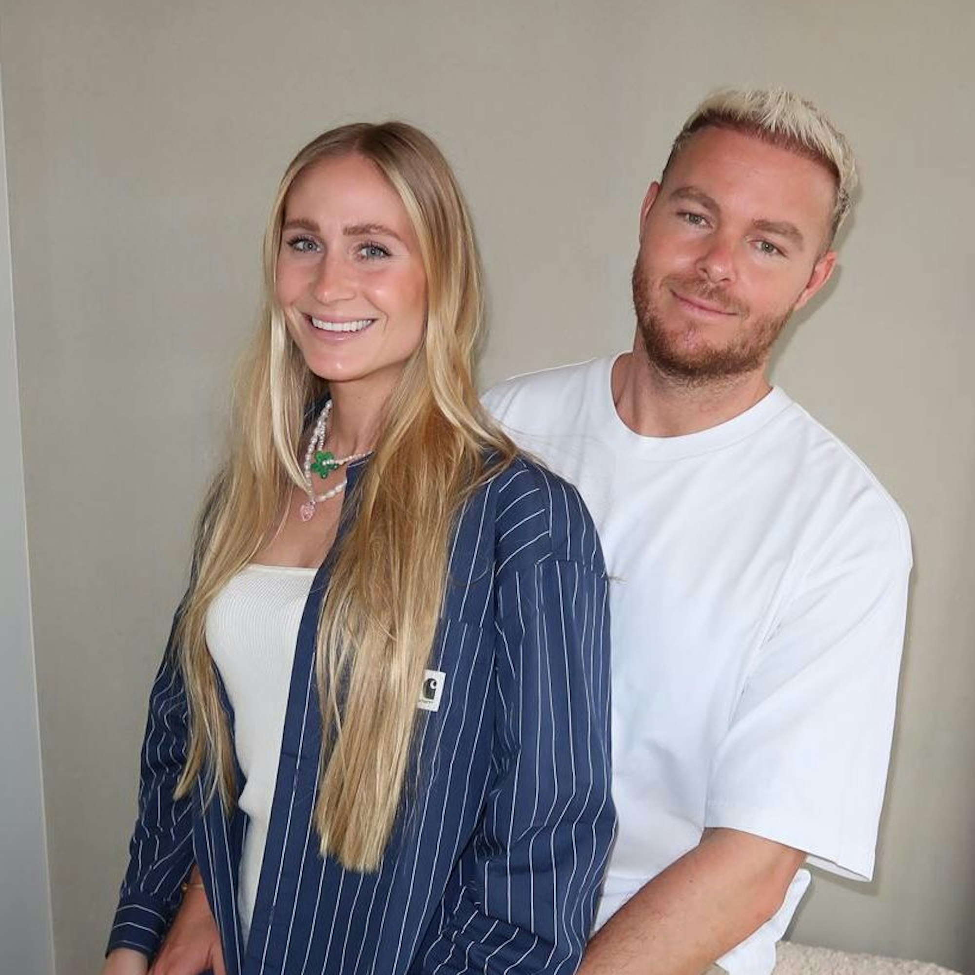 Anna Schlecht und Luca Breuer, Gründer von „Cinnamood“ und „Boring Burger“.