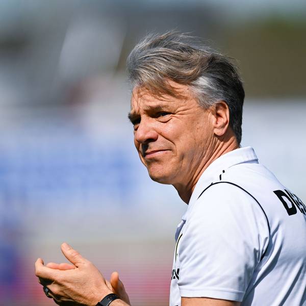 Horst Steffen (55) an der Seitenlinie der SV Elversberg