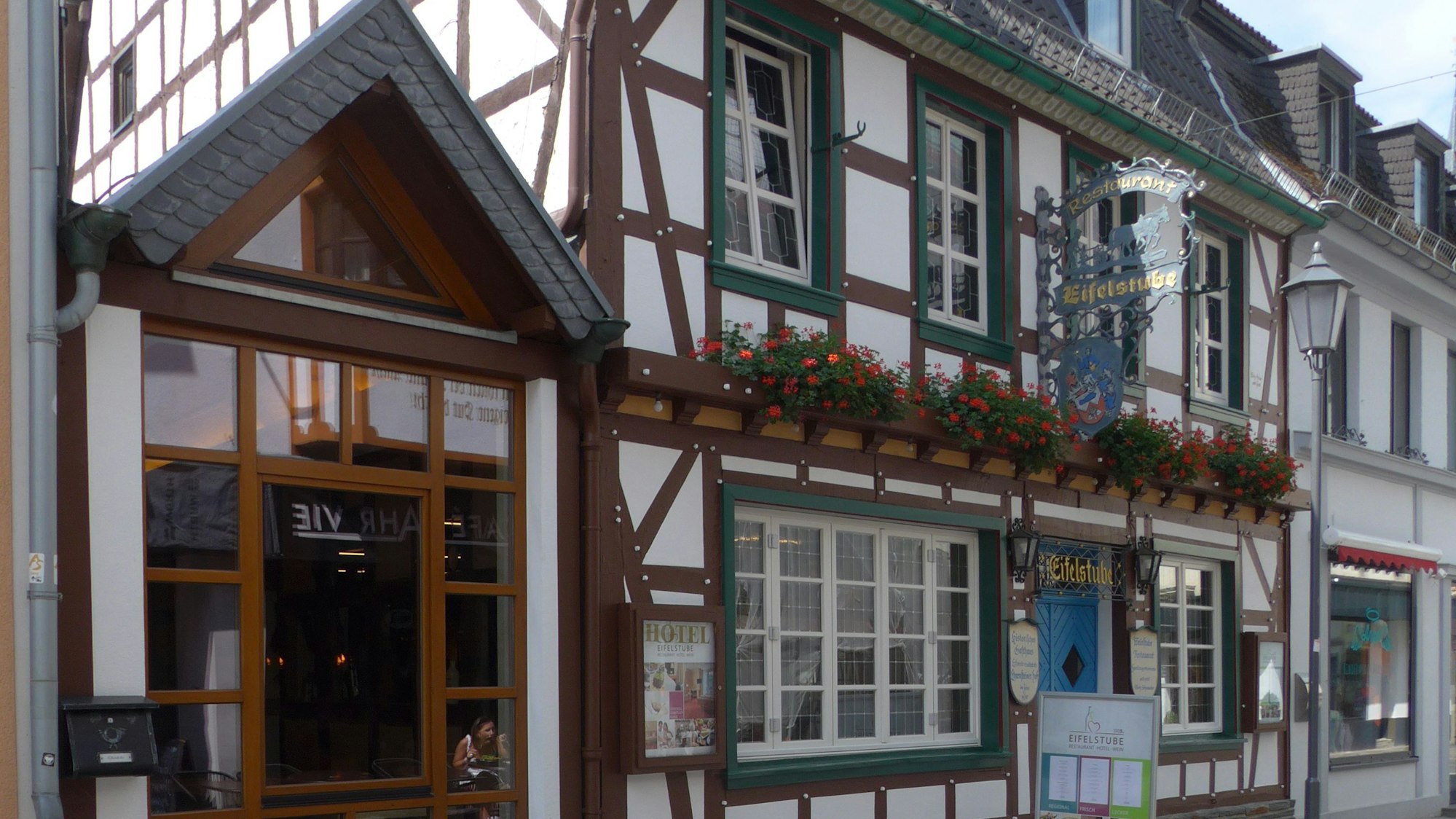 Einladend präsentiert sich die Eifelstube in Ahrweiler